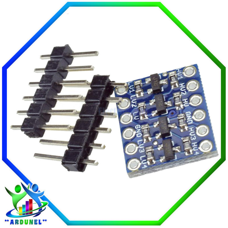 MODULO CONVERTIDOR BIDIRECCIONAL LÓGICO IIC I2C 5V A 3,3 V MODULO CONVERTIDOR BIDIRECCIONAL LÓGICO IIC I2C 5V A 3,3 V