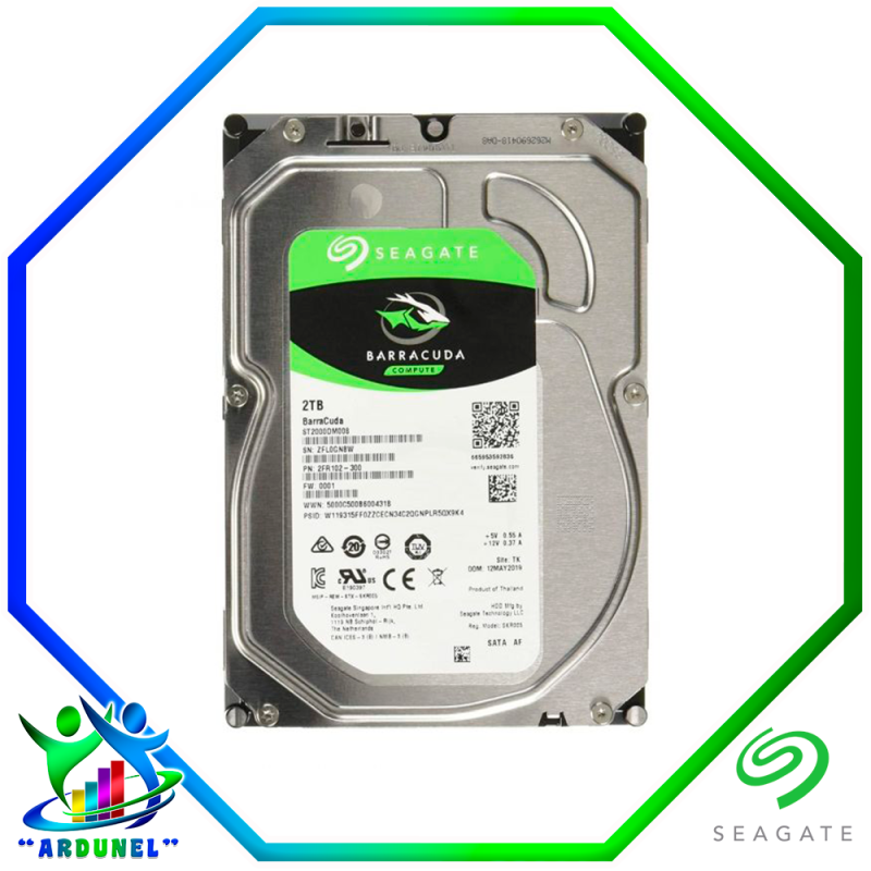 DISCO DURO 2TB SEGATE (BARRACUDA) DISCO DURO 2TB SEGATE (BARRACUDA)
