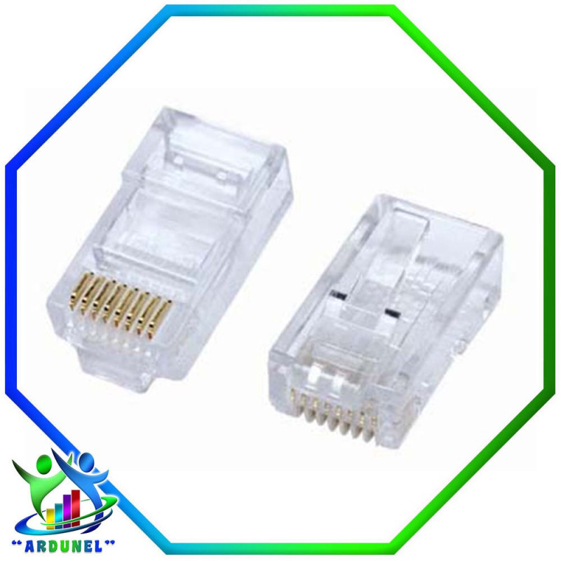 CONECTOR RJ45 CAT5E (50 UNIDADES) CONECTOR RJ45 CAT5E (50 UNIDADES)