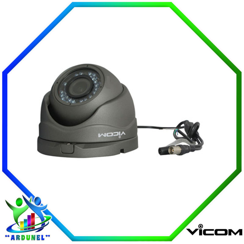 CAMARA DOMO METALICA NEGRA 720P CAMARA DOMO METALICA NEGRA 720P