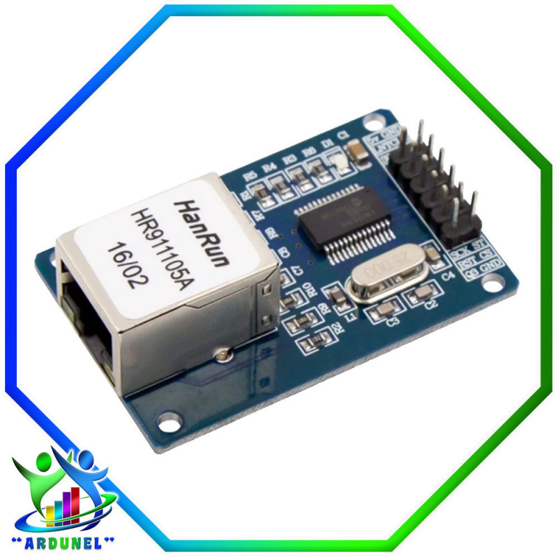 MÓDULO DE TARJETA DE RED LAN ETHERNET ENC28J60 MÓDULO DE TARJETA DE RED LAN ETHERNET ENC28J60