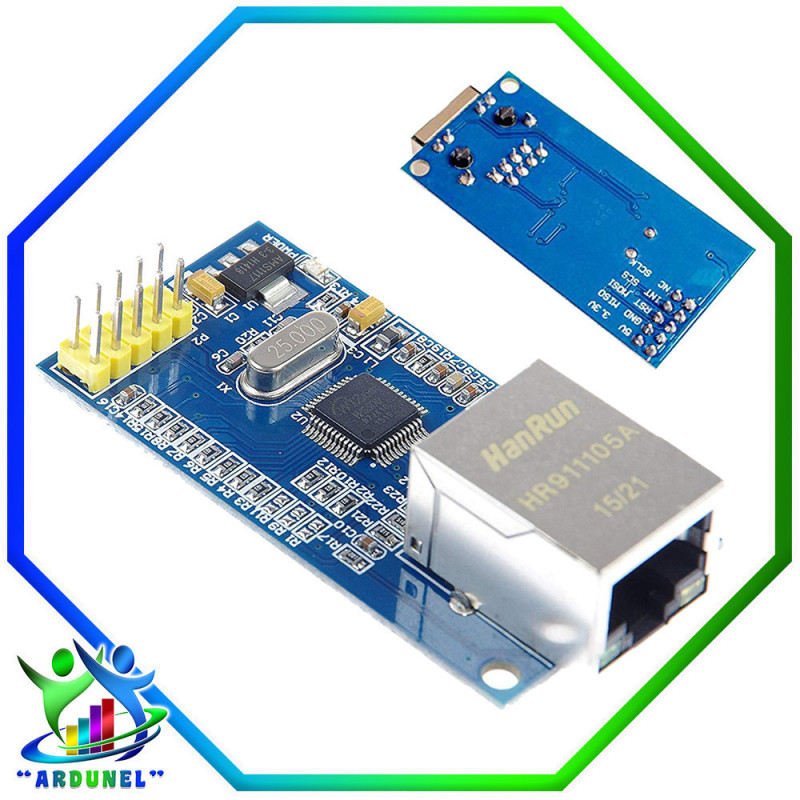 MÓDULO W5500 DE RED ETHERNET HARDWARE TCP/IP 51/STM32 MÓDULO W5500 DE RED ETHERNET HARDWARE TCP/IP 51/STM32