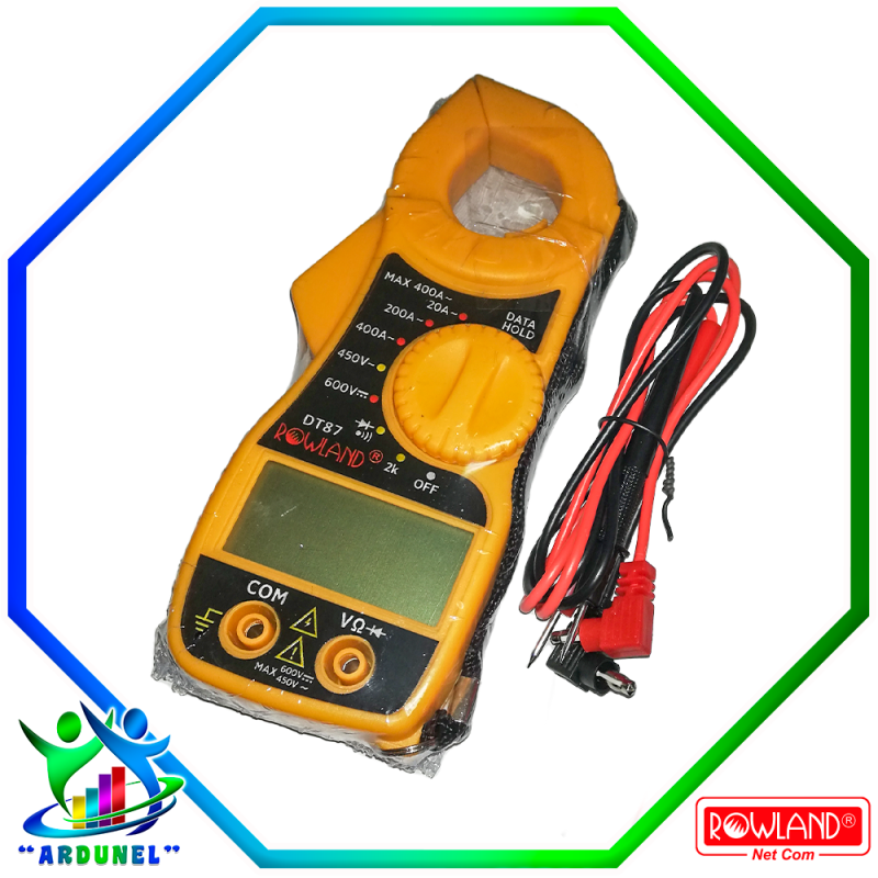MINI PINZA PROBADOR DIGITAL DT-87 (ROWLAND) MINI PINZA PROBADOR DIGITAL DT-87 (ROWLAND)