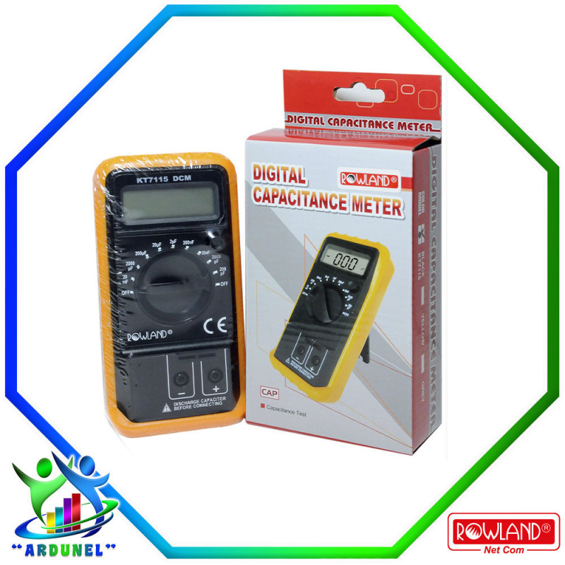 CAPACIMETRO DIGITAL KT-7115 ROWLAND CAPACIMETRO DIGITAL KT-7115 ROWLAND