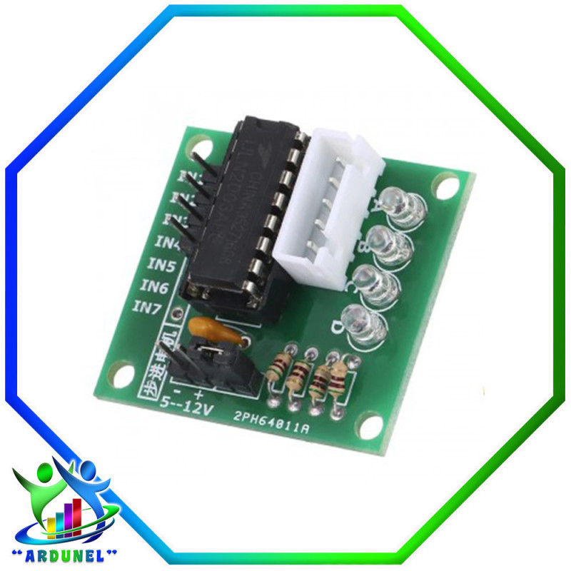 MODULO DRIVER ULN2003 PARA MOTOR PASO A PASO MODULO DRIVER ULN2003 PARA MOTOR PASO A PASO