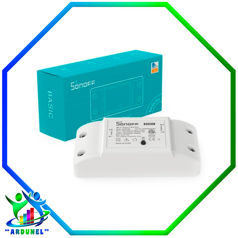 SONOFF BASIC R2 WI-FI 10A 220V CA 90-250V SONOFF BASIC R2 WI-FI 10A 220V CA 90-250V