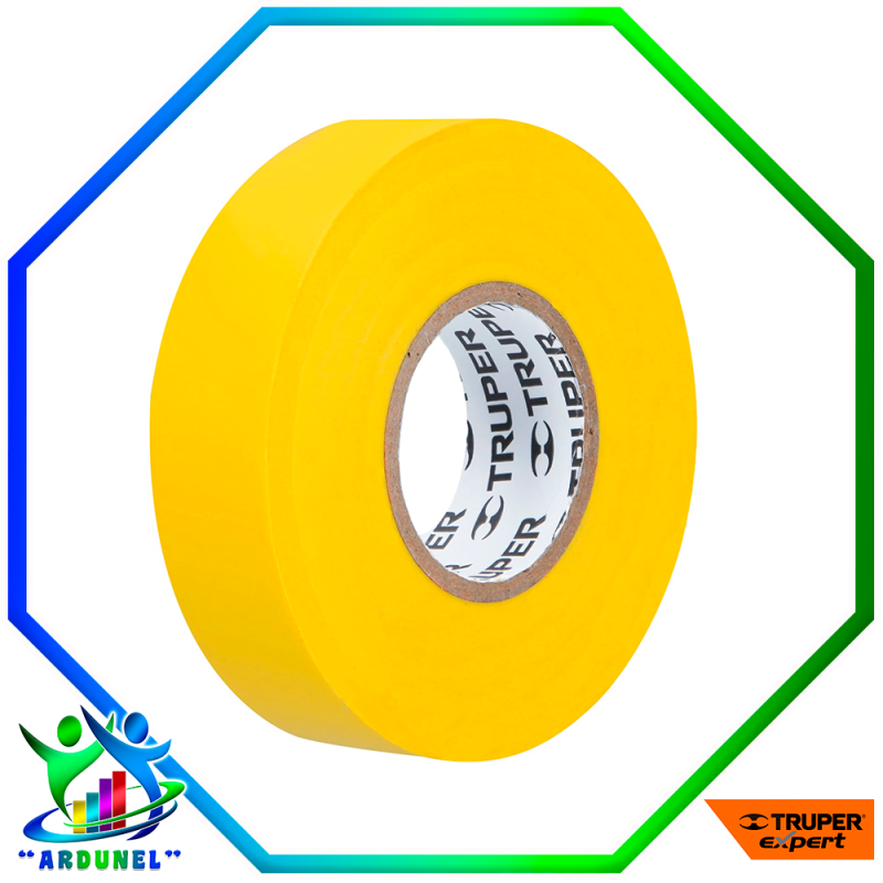 CINTAS AISLANTES DE 3/4 X18 MTS. (AMARILLO) CINTAS AISLANTES DE 3/4 X18 MTS. (AMARILLO)
