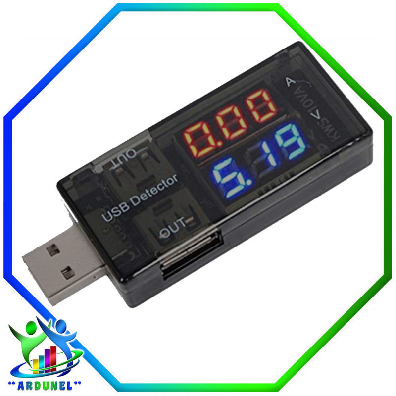 KWS-10VA DETECTOR DE VOLTAJE Y CORRIENTE USB KWS-10VA DETECTOR DE VOLTAJE Y CORRIENTE USB