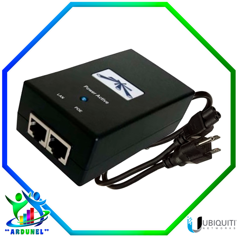 INYECTOR POE 48VDC 24W 0.5A GIGABIT INYECTOR POE 48VDC 24W 0.5A GIGABIT