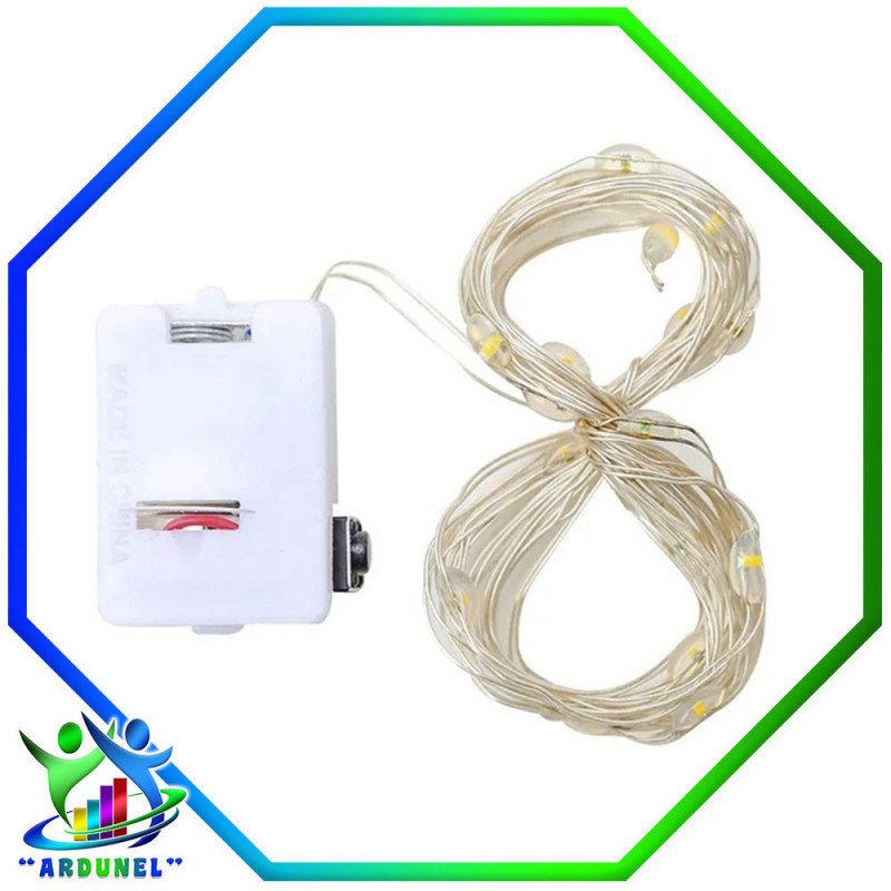 LUCES LED DE ALAMBRE DE COBRE 2M PARA EXTERIORES LUCES LED DE ALAMBRE DE COBRE 2M PARA EXTERIORES