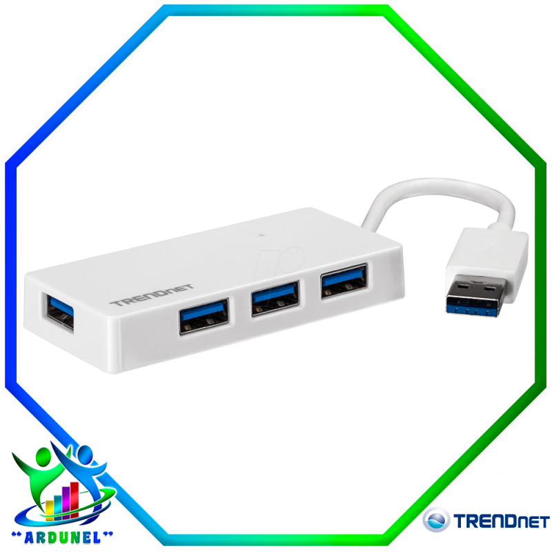 MINI HUB USB 3.0 DE 4 PUERTOS MINI HUB USB 3.0 DE 4 PUERTOS