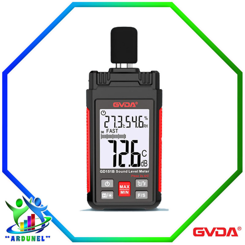 MEDIDOR DE NIVEL DE SONIDO DIGITAL GD151B MEDIDOR DE NIVEL DE SONIDO DIGITAL GD151B