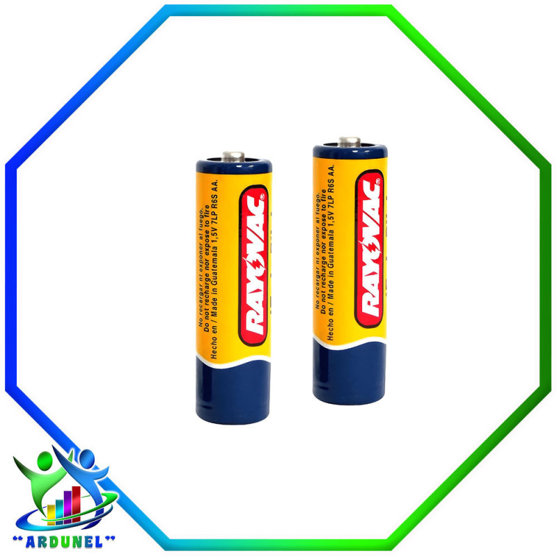 BATERIA RAYOVAK ZC AA (PACK 2 PILAS) BATERIA RAYOVAK ZC AA (PACK 2 PILAS)