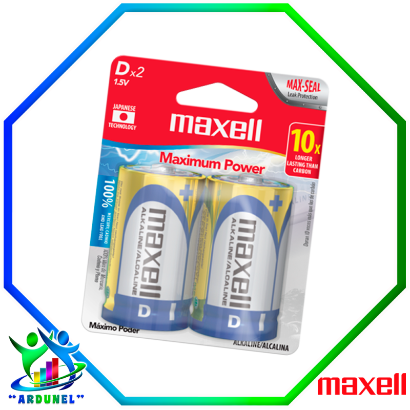 LR20 BATERIA ALCALINA TIPO D (PACK 2 PILAS) LR20 BATERIA ALCALINA TIPO D (PACK 2 PILAS)
