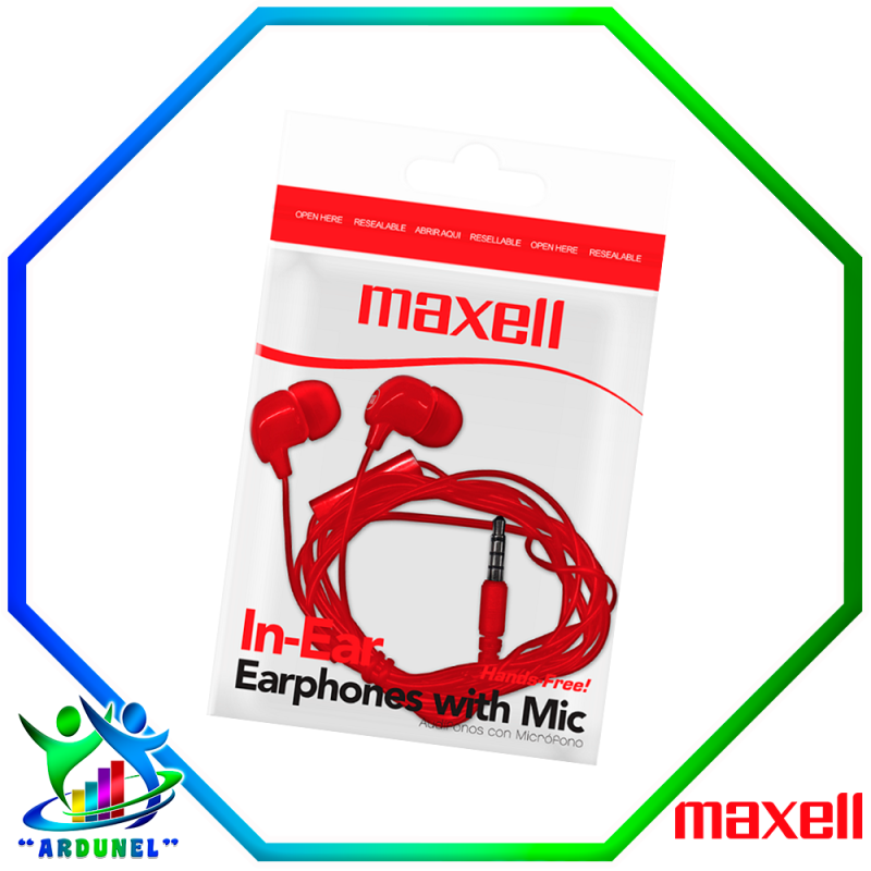 AURICULARES ESTEREO ROJO AURICULARES ESTEREO ROJO