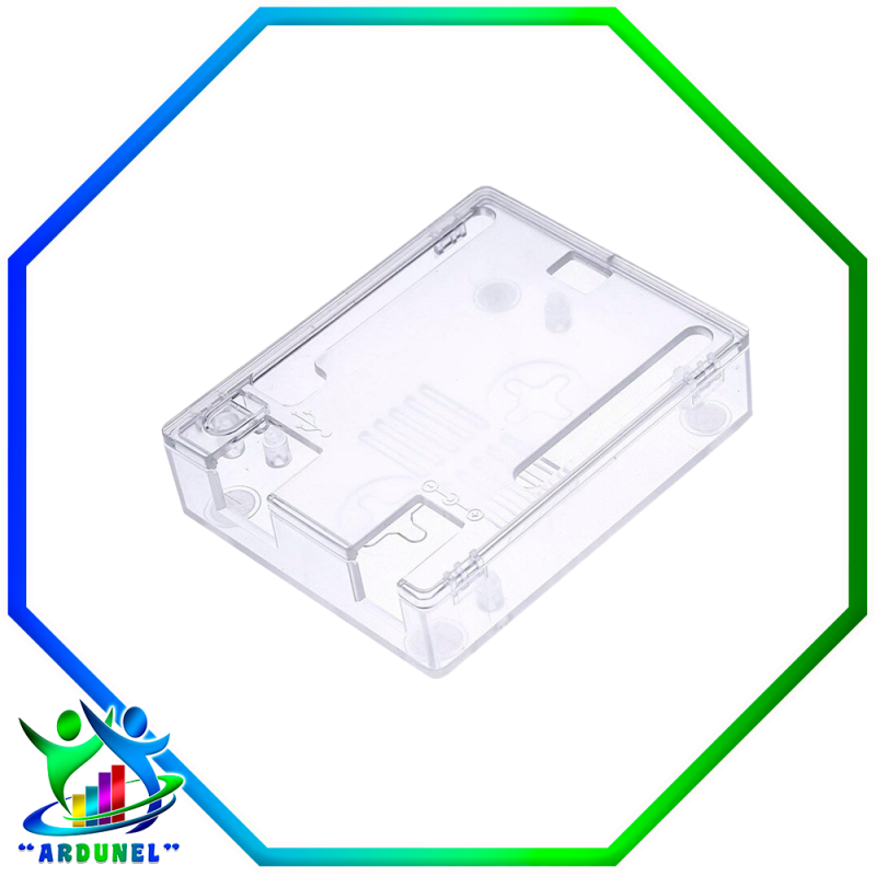CASE ACRILICO TRANSPARENTE PARA ARDUINO UNO R3 CASE ACRILICO TRANSPARENTE PARA ARDUINO UNO R3