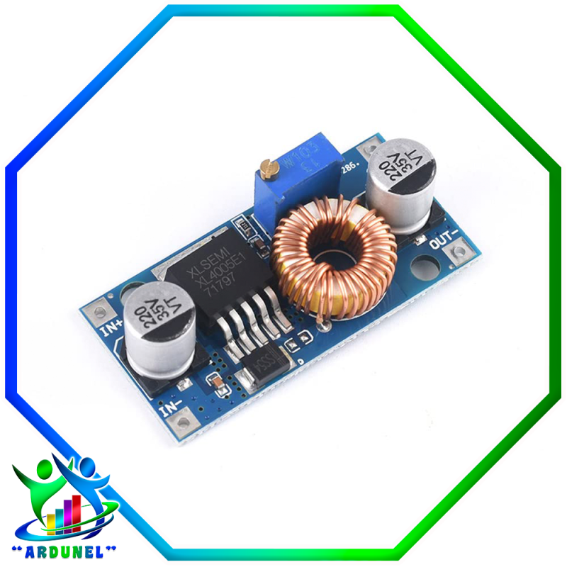 MODULO XL4005 REGULADOR AJUSTABLE STEP-DOWN 5A DC 5-32V MODULO XL4005 REGULADOR AJUSTABLE STEP-DOWN 5A DC 5-32V