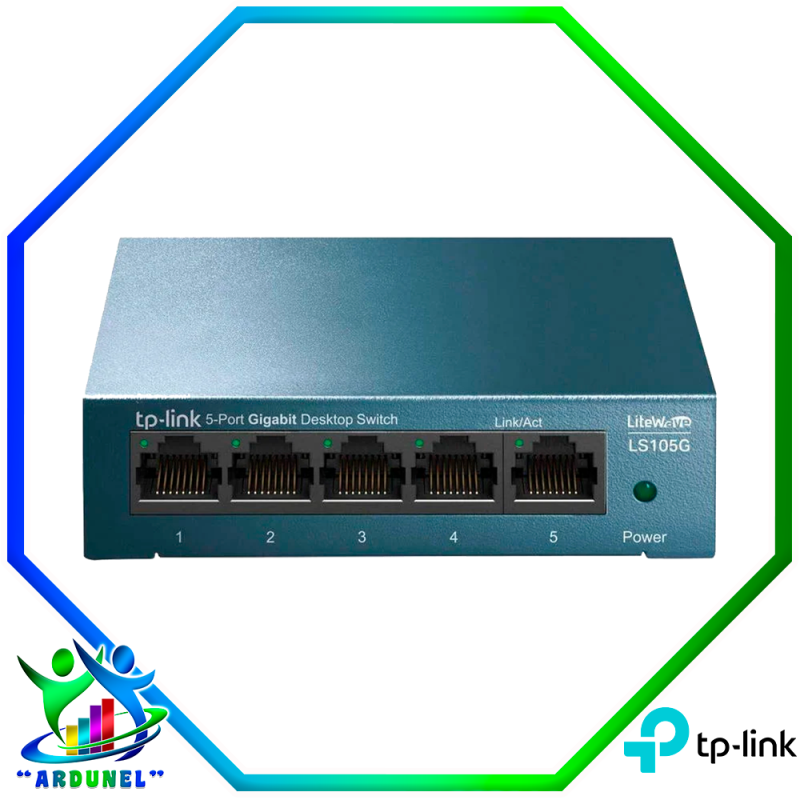 SWITCH LITE WAVE 5 PUERTOS GIGABIT SWITCH LITE WAVE 5 PUERTOS GIGABIT