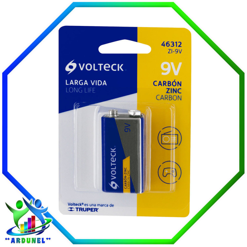 BATERIA ZINC-CARBÓN 9V BATERIA ZINC-CARBÓN 9V