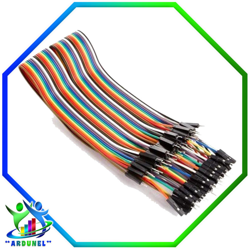 CABLES JUMPER MACHO-MACHO 30CM (ALTA CALIDAD) CABLES JUMPER MACHO-MACHO 30CM (ALTA CALIDAD)