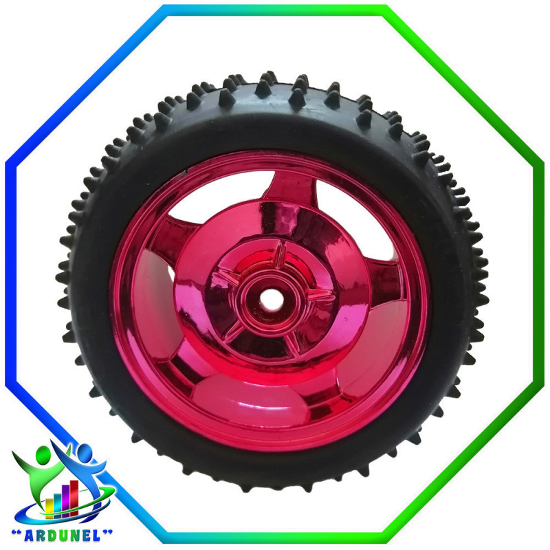 RUEDA DE 85 MM, 38 MM DE ANCHO SUPERFICIE ROJA RUEDA DE 85 MM, 38 MM DE ANCHO SUPERFICIE ROJA