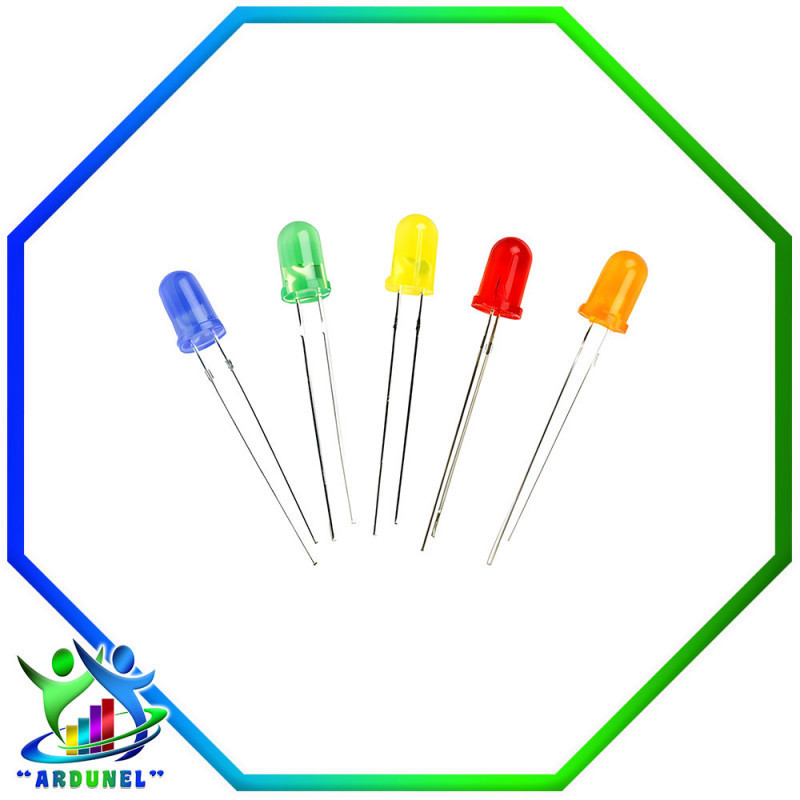 DIODO LED NORMAL 5MM DIODO LED NORMAL 5MM