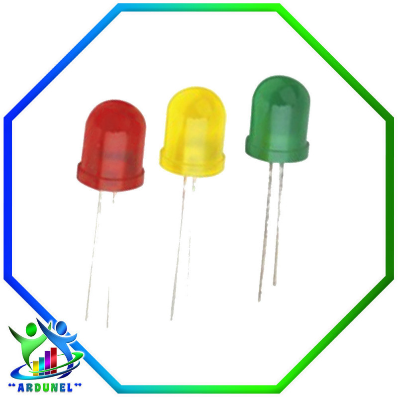 DIODO LED DIFUSO 10MM DIODO LED DIFUSO 10MM