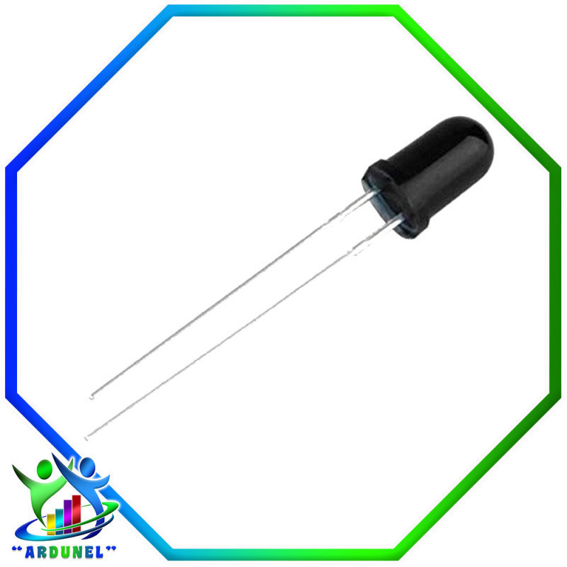 DIODO LED INFRARROJO 5MM RECEPTOR DIODO LED INFRARROJO 5MM RECEPTOR