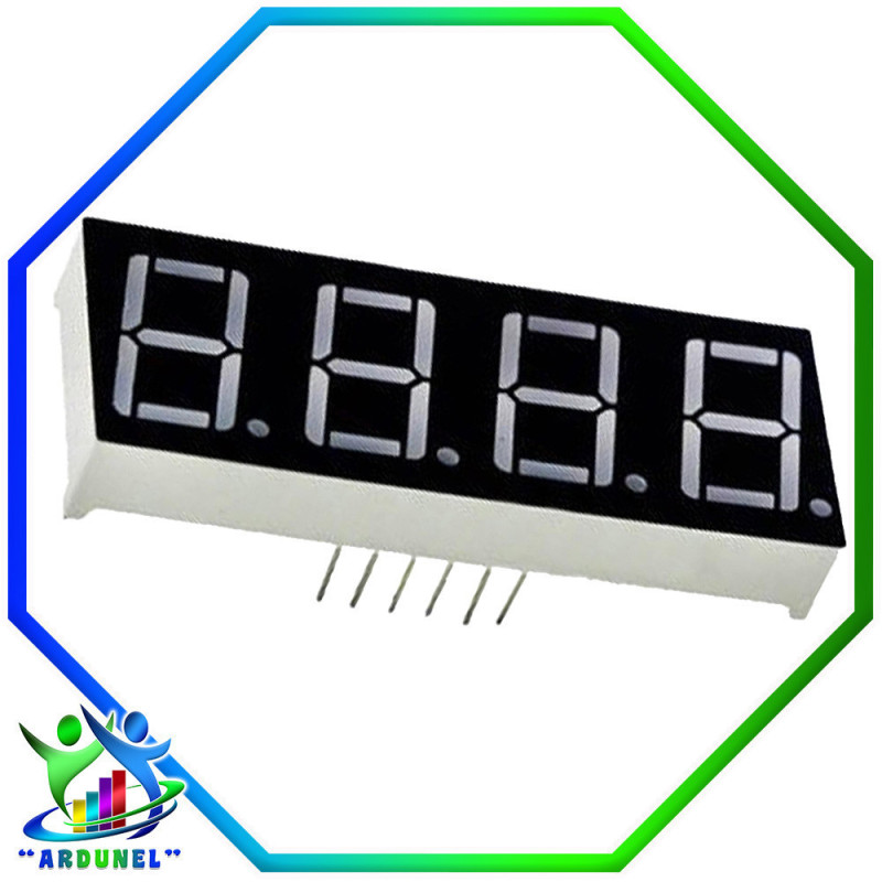 0.56 DISPLAY DE 7 SEGMENTOS 4 DÍGITOS CC 0.56 DISPLAY DE 7 SEGMENTOS 4 DÍGITOS CC