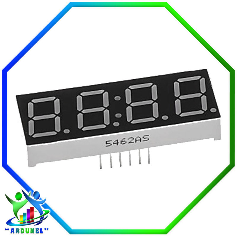 0.56 PULGADAS RELOJ DISPLAY DE 7 SEGMENTOS 4 DÍGITOS CC 12P 0.56 PULGADAS RELOJ DISPLAY DE 7 SEGMENTOS 4 DÍGITOS CC 12P