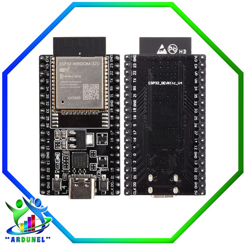 ESP32 DevKitC WIFI BLUETOOTH 38 PIN (TIPOC) ESP32 DevKitC WIFI BLUETOOTH 38 PIN (TIPOC)