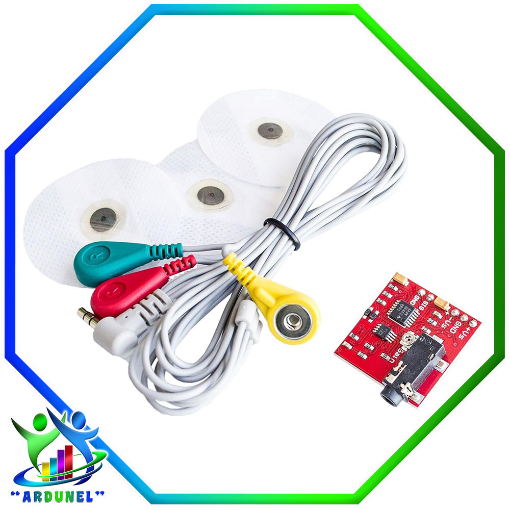 KIT SENSOR MUSCULAR EMG AD8226 KIT SENSOR MUSCULAR EMG AD8226
