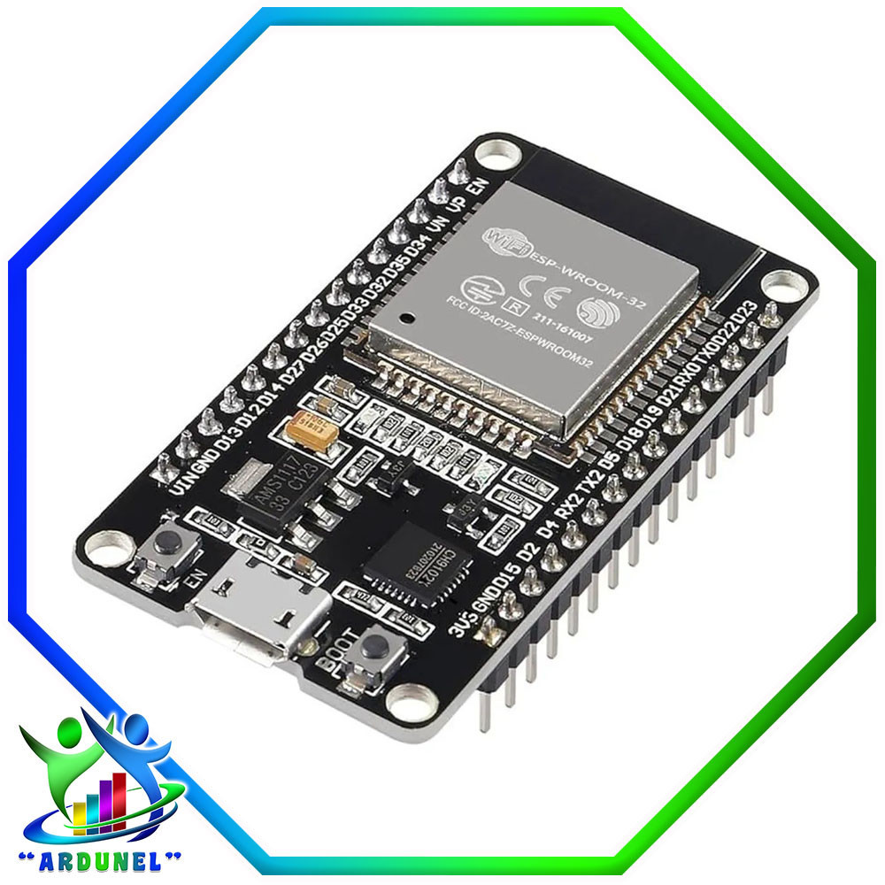 ESP32 CH9102X WIFI - BLUETOOTH 30PIN (MICRO USB) ESP32 CH9102X WIFI - BLUETOOTH 30PIN (MICRO USB)