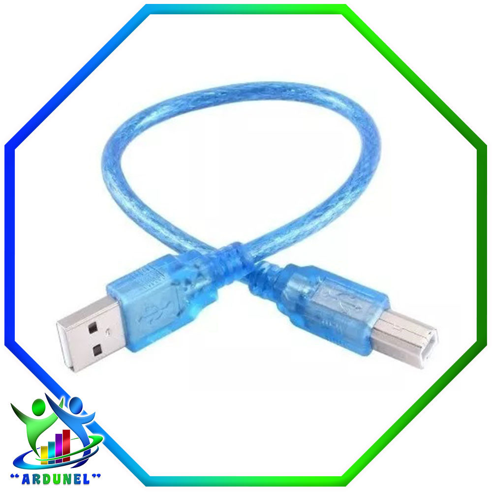 CABLE USB 2.0 A-B 30CM (PARA ARDUINO) CABLE USB 2.0 A-B 30CM (PARA ARDUINO)