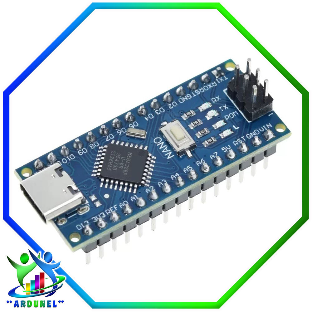 ARDUINO NANO TIPO C NORMAL CALIDAD (NO INCLUYE CABLE) ARDUINO NANO TIPO C NORMAL CALIDAD (NO INCLUYE CABLE)