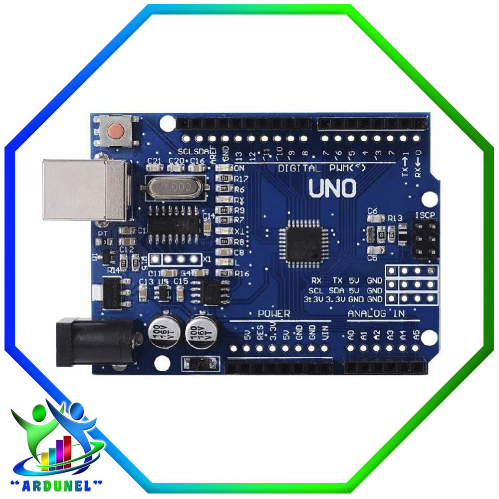 ARDUINO UNO SMD R3 ATmega328 SIN CABLE (ALTA CALIDAD) ARDUINO UNO SMD R3 ATmega328 SIN CABLE (ALTA CALIDAD)