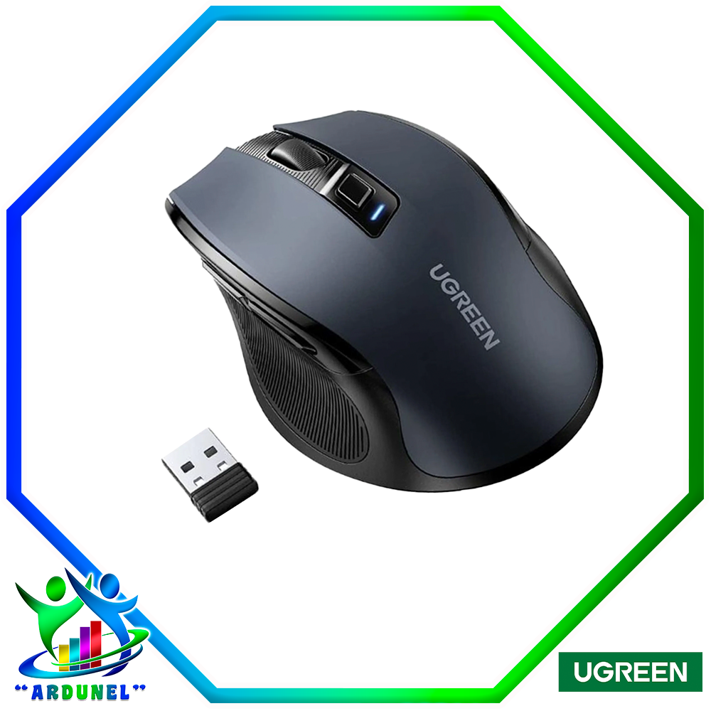 MOUSE INALAMBRICO ERGONOMICO 2.4G NEGRO MOUSE INALAMBRICO ERGONOMICO 2.4G NEGRO