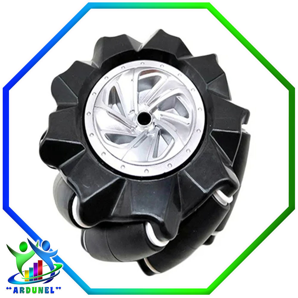 RUEDA MCNAMUM NEGRO 80MM-A RUEDA MCNAMUM NEGRO 80MM-A