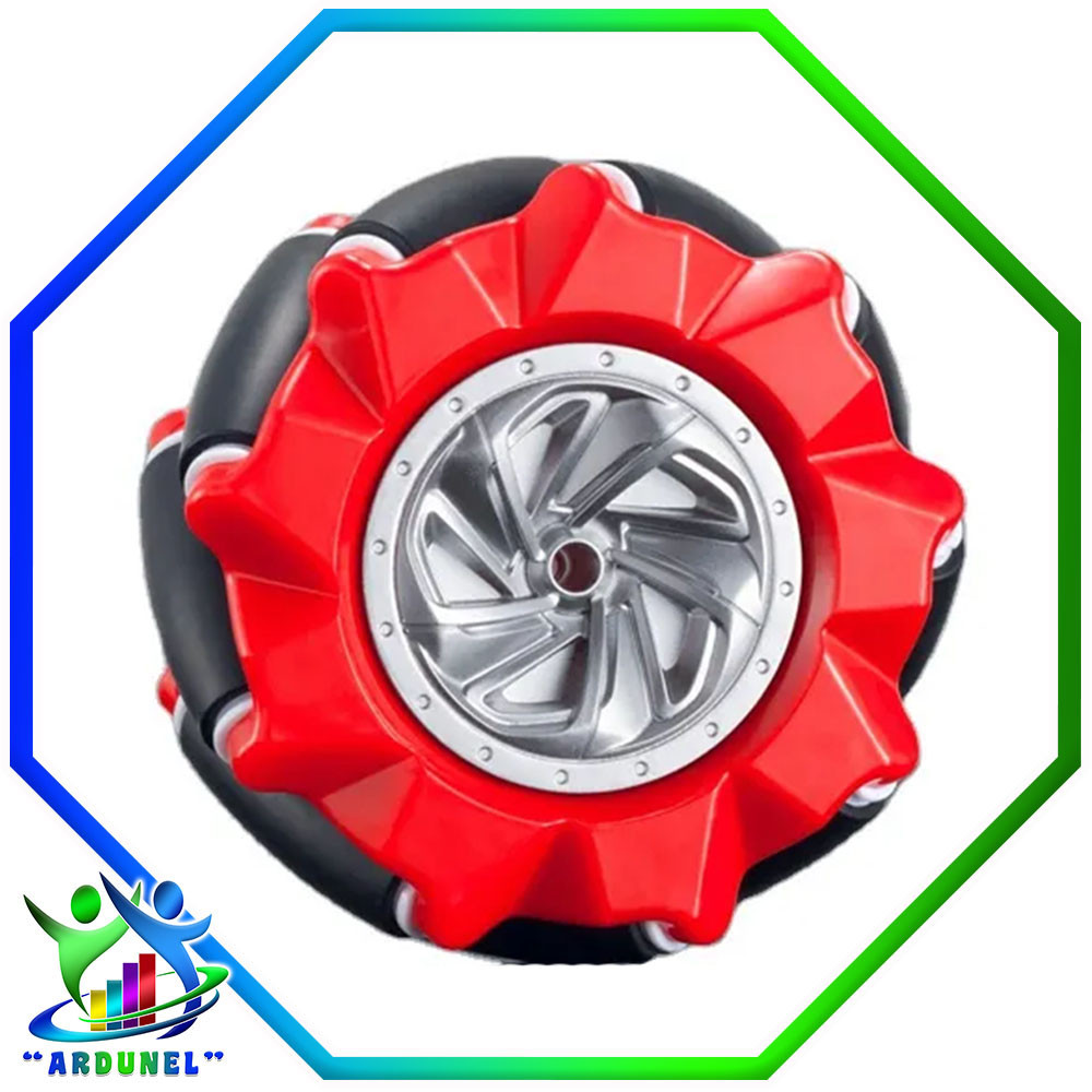 RUEDA MCNAMUM ROJO 80MM-A RUEDA MCNAMUM ROJO 80MM-A