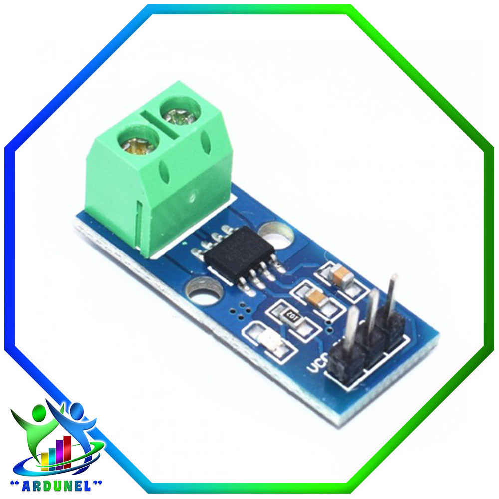 ACS712 SENSOR DE CORRIENTE 5A (NORMAL CALIDAD) ACS712 SENSOR DE CORRIENTE 5A (NORMAL CALIDAD)