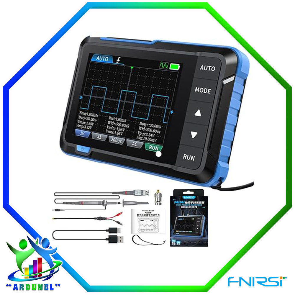 DSO153 PRO MINI OSCILOSCOPIO DIGITAL 2 EN 1 DSO153 PRO MINI OSCILOSCOPIO DIGITAL 2 EN 1
