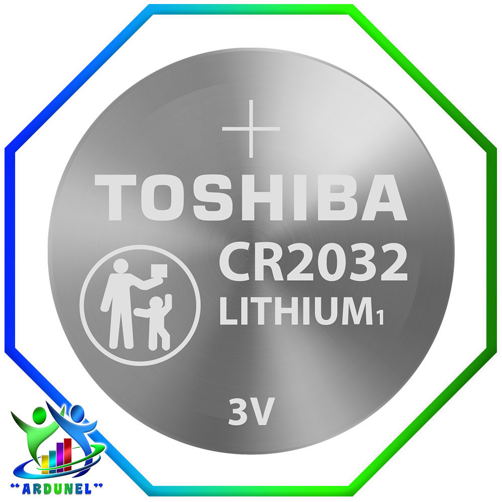 BATERIA DE LITIO TOSHIBA CR2032 BATERIA DE LITIO TOSHIBA CR2032