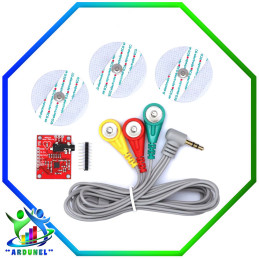 KIT FRECUENCIA CARDÍACA ECG AD8232