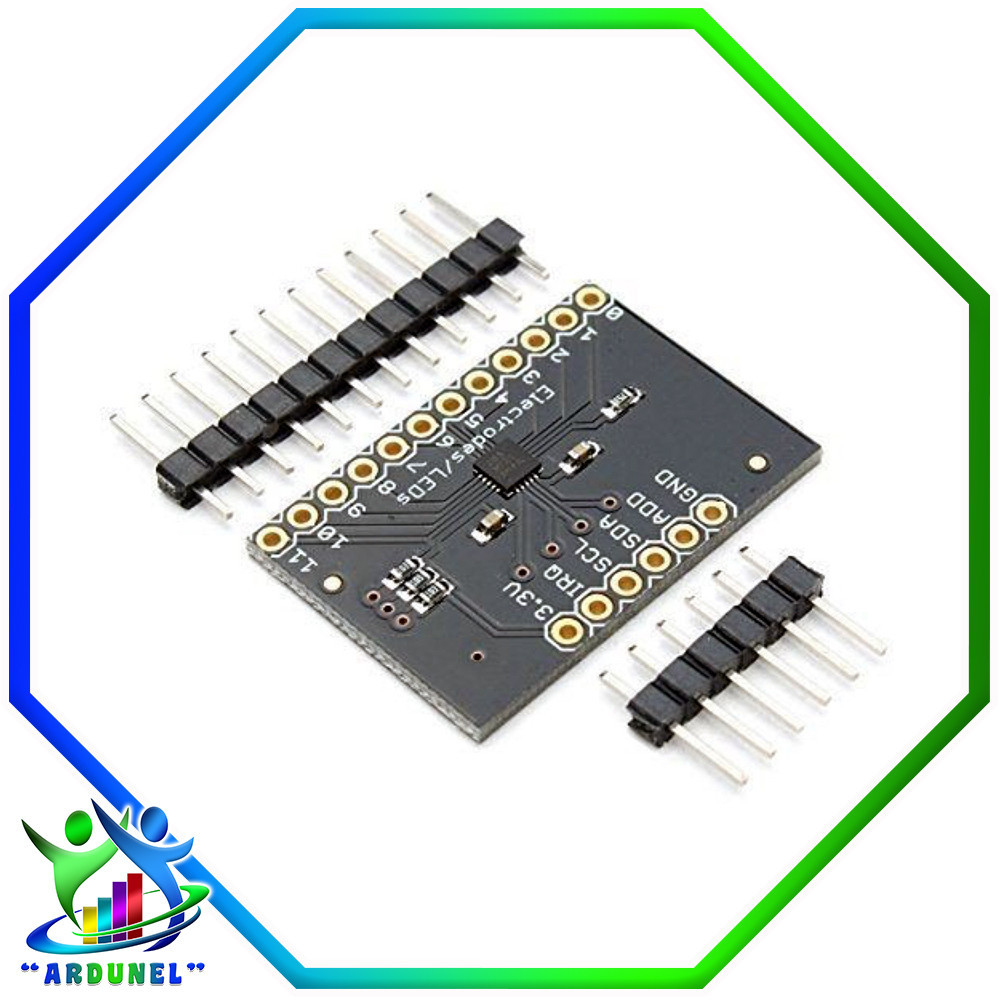 MODULO MPR121 SENSOR CAPACITIVO TÁCTIL MODULO MPR121 SENSOR CAPACITIVO TÁCTIL