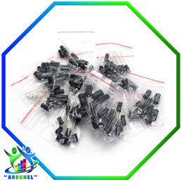KIT CONDENSADOR (120PZAS) 12 VALORES