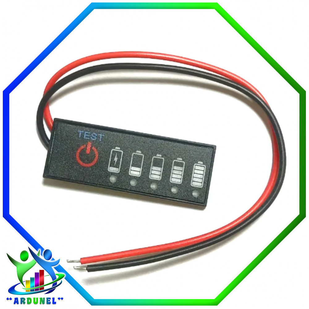 MODULO INDICADOR DE VOLTAJE DE BATERIA DE LITIO 7.4V MODULO INDICADOR DE VOLTAJE DE BATERIA DE LITIO 7.4V