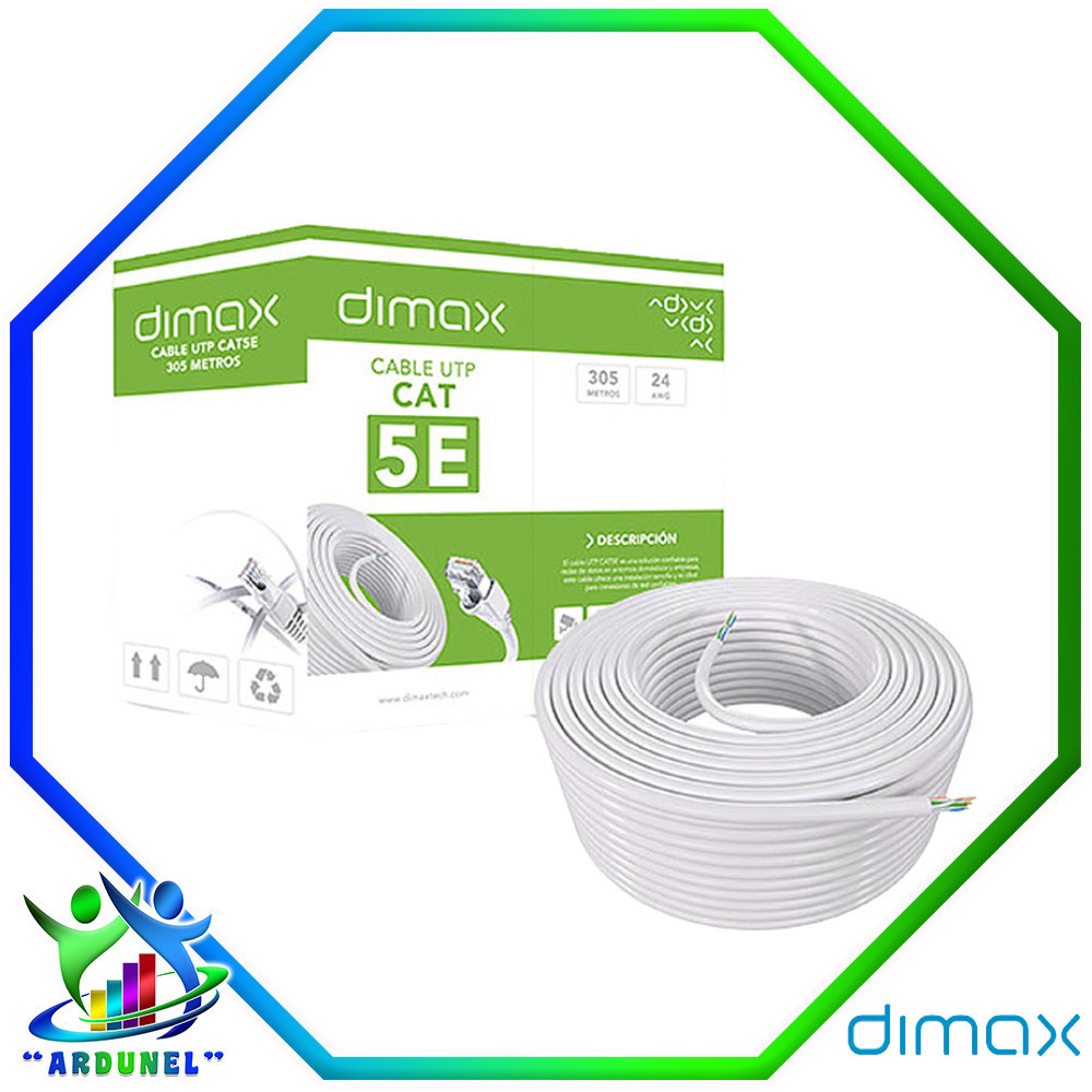 CABLE UTP CAT5E CCA INT 305M METROS CABLE UTP CAT5E CCA INT 305M METROS