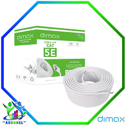 CABLE UTP CAT5E CCA INT 100 METROS