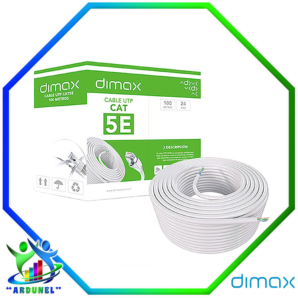 CABLE UTP CAT5E CCA INT 100 METROS CABLE UTP CAT5E CCA INT 100 METROS