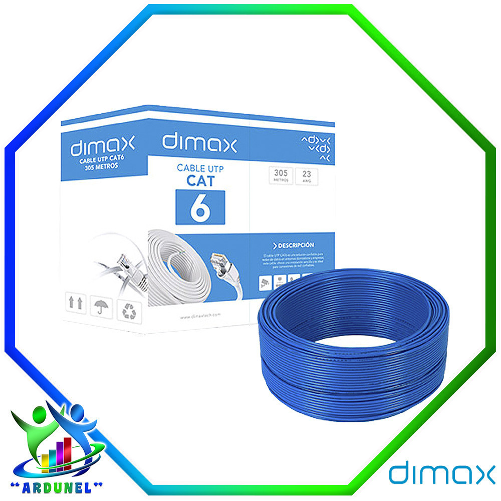 CABLE UTP CAT6 CCAE INT  80% COBRE 305M CABLE UTP CAT6 CCAE INT  80% COBRE 305M